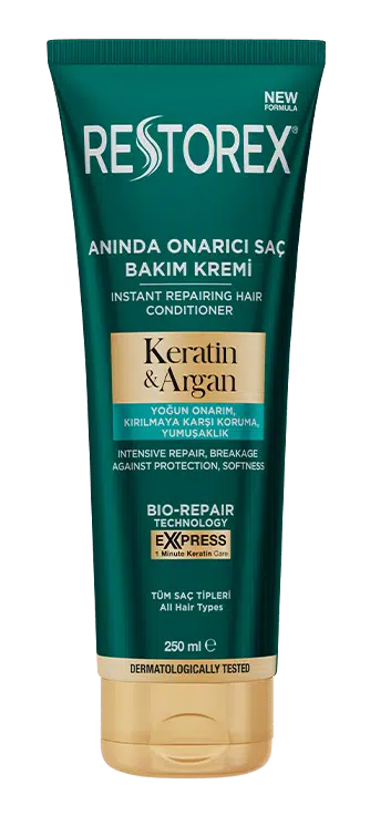 Keratin & Argan Saç Bakım Kremi front image